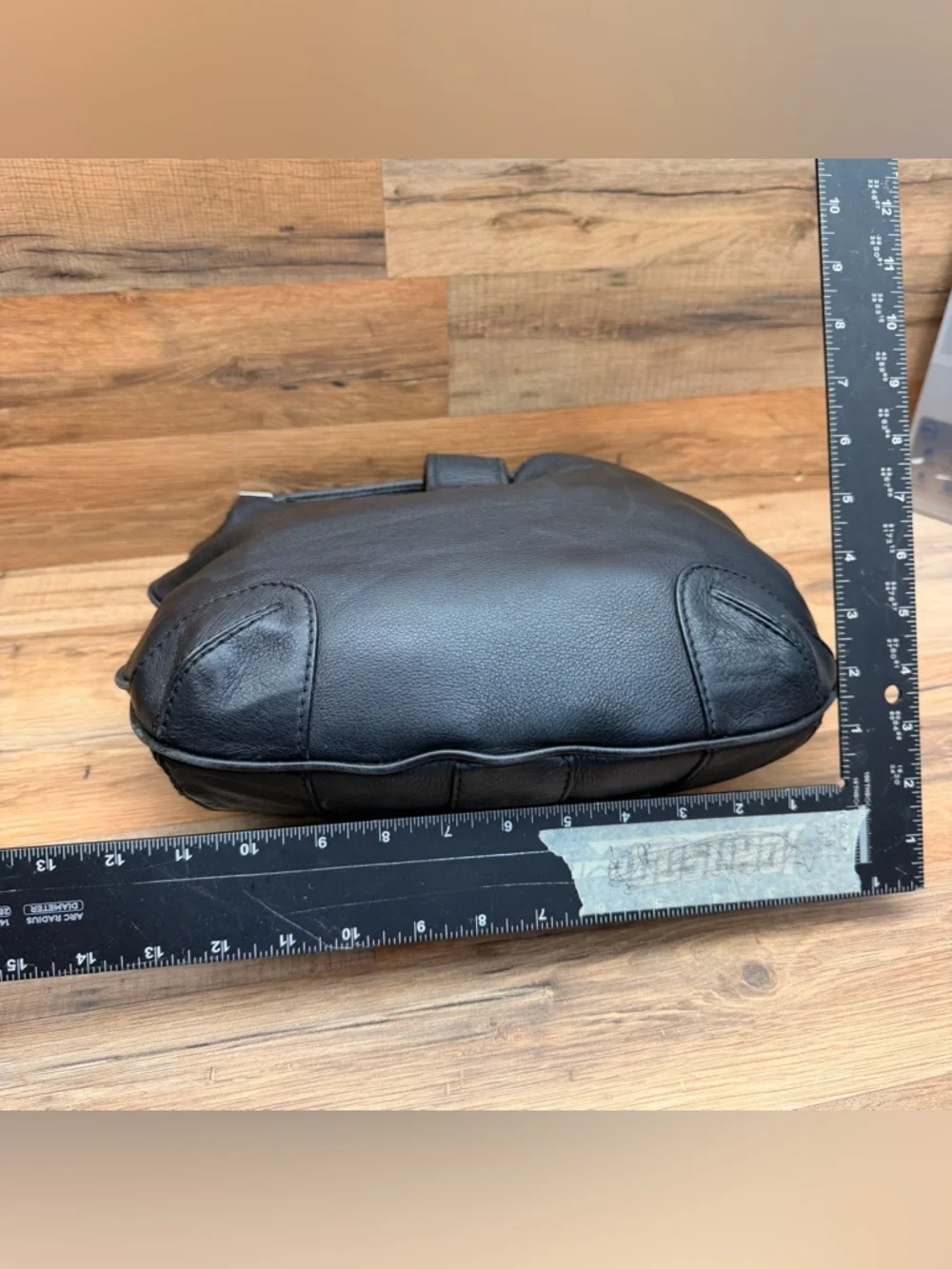 Michael Kors Black Leather Hobo Shoulder Handbag